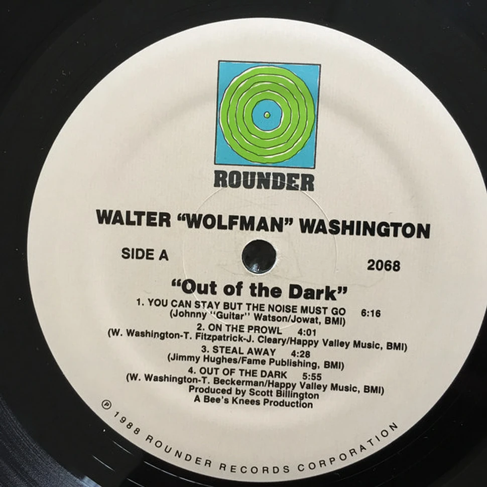 Walter "Wolfman" Washington - Out Of The Dark