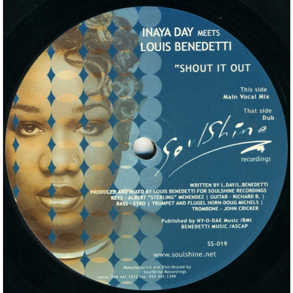 Inaya Day Meets Louis Benedetti - Shout It Out