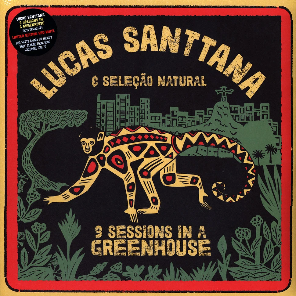 Lucas Santtana - 3 Sessions In A Greenhouse Red Vinyl Edition