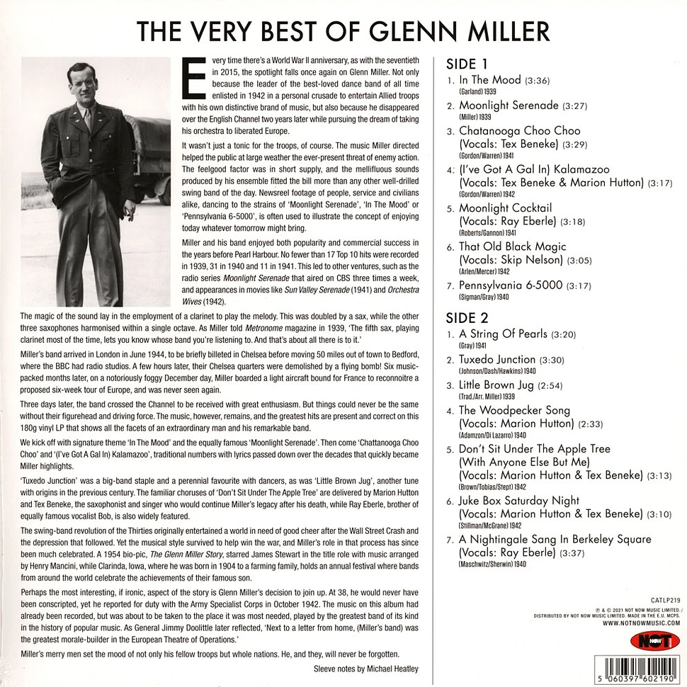 Glenn Miller - Very Best Of