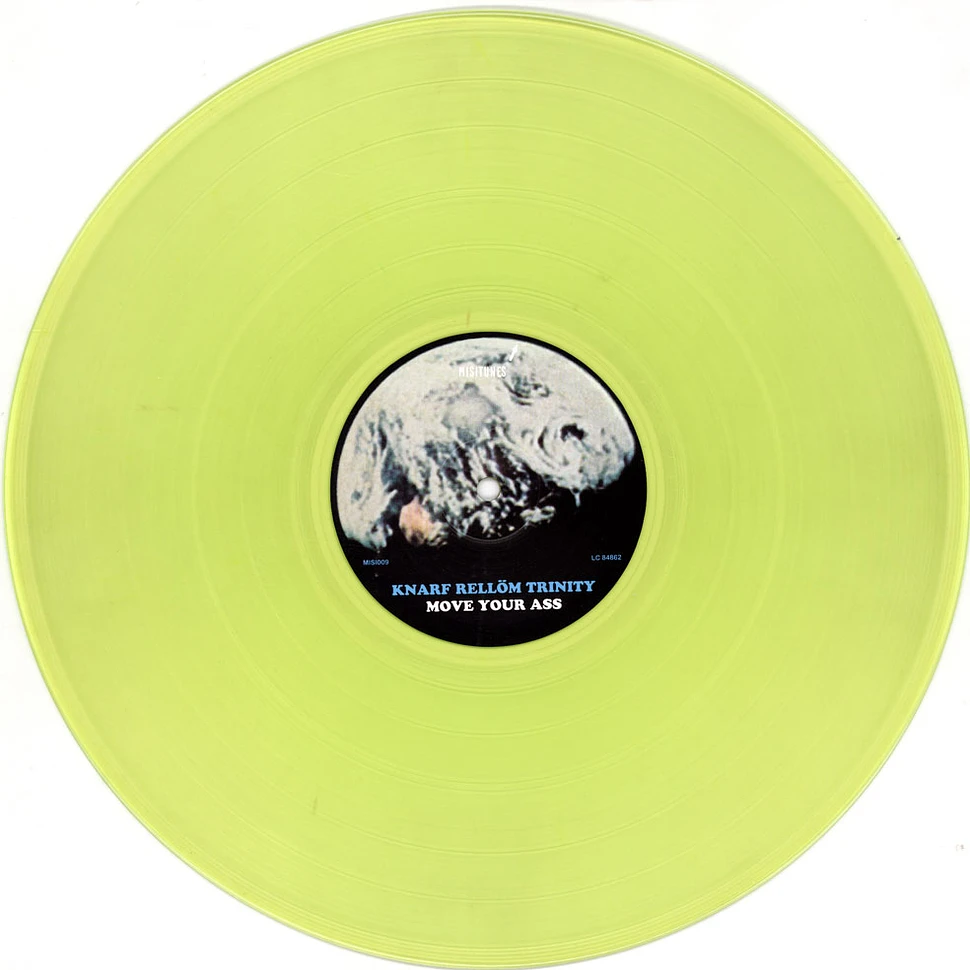Knarf Rellöm Trinity - Move Your Ass And Your Mind Will Follow HHV Exclusive Neon Yellow Vinyl Edition