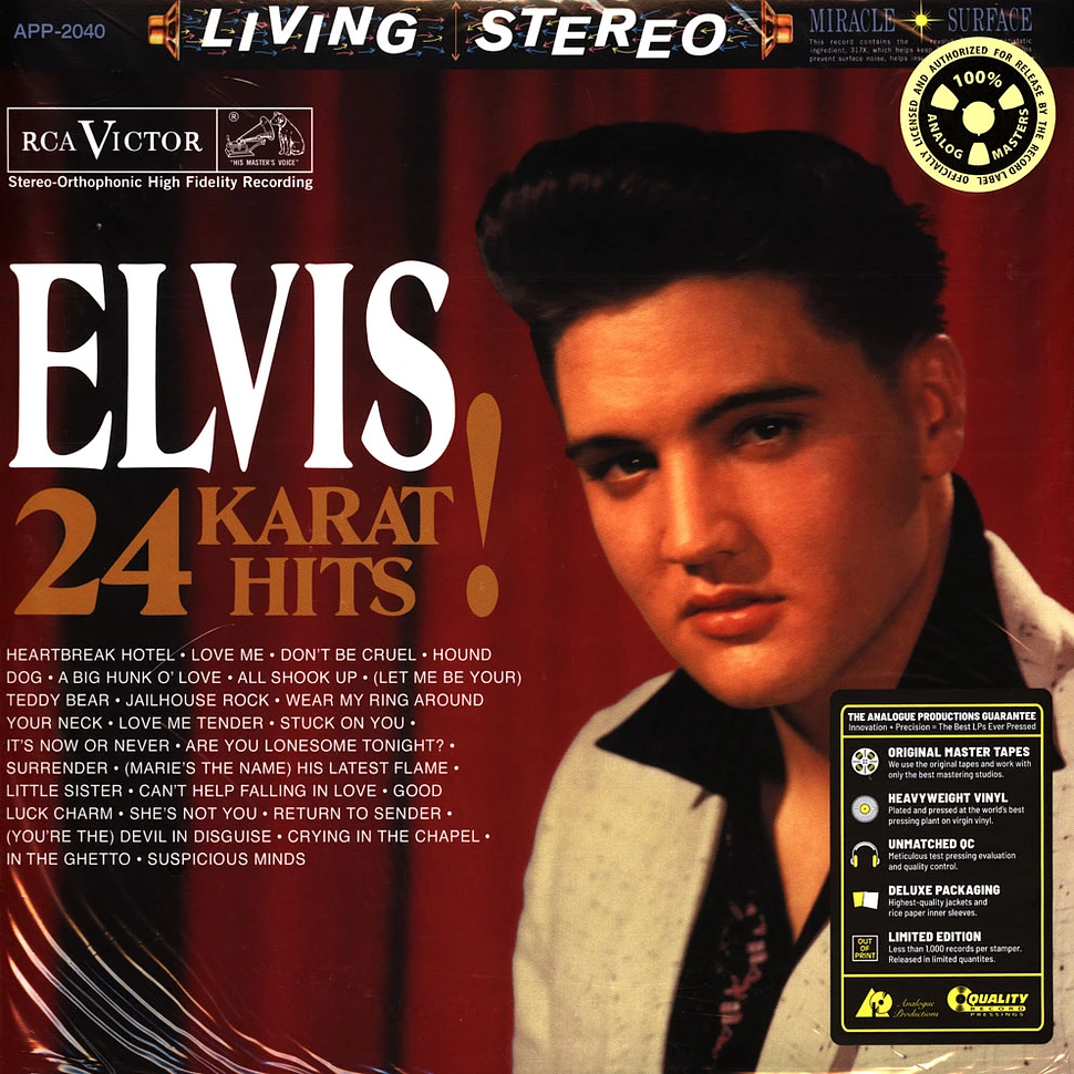 Elvis Presley - 24 Karat Hits