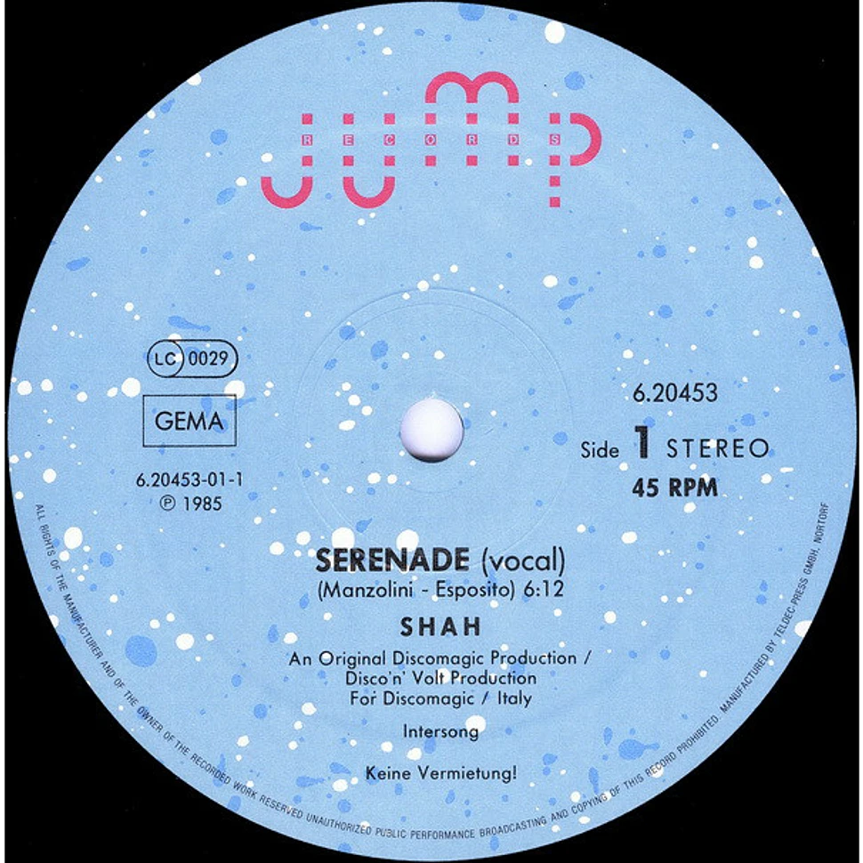 Shah - Serenade