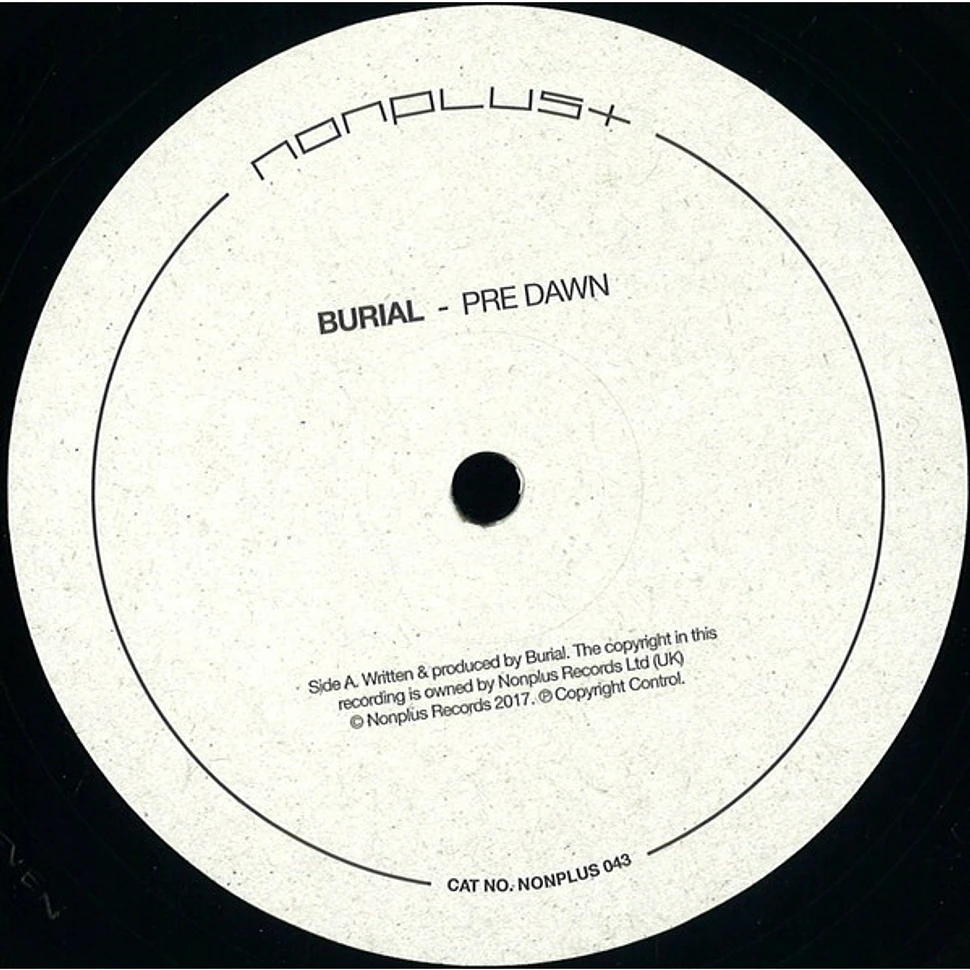 Burial - Pre Dawn / Indoors