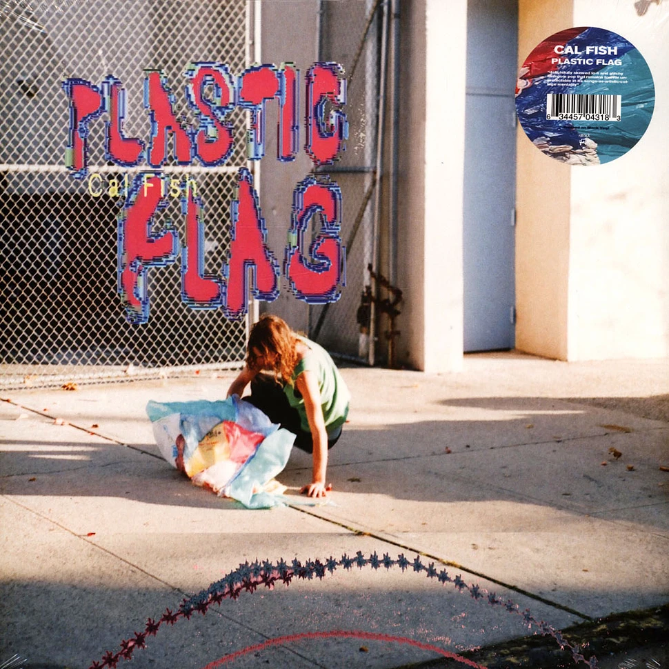 Cal Fish - Plastic Flag