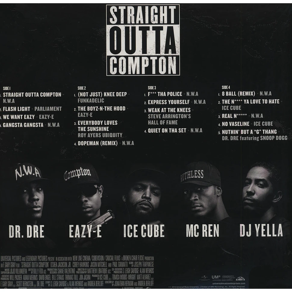 V.A. - Straight Outta Compton (Music From The Motion Picture)