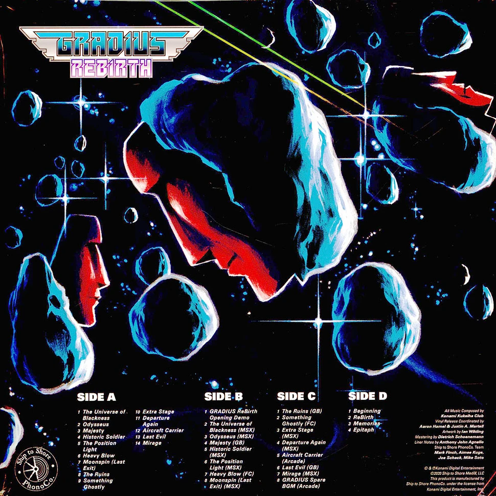 Konami Kukeiha Club - Gradius: ReBirth Colored Vinyl Edition