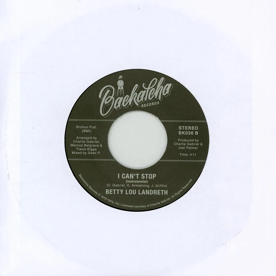 Betty Lou Landreth - I Can't Stop