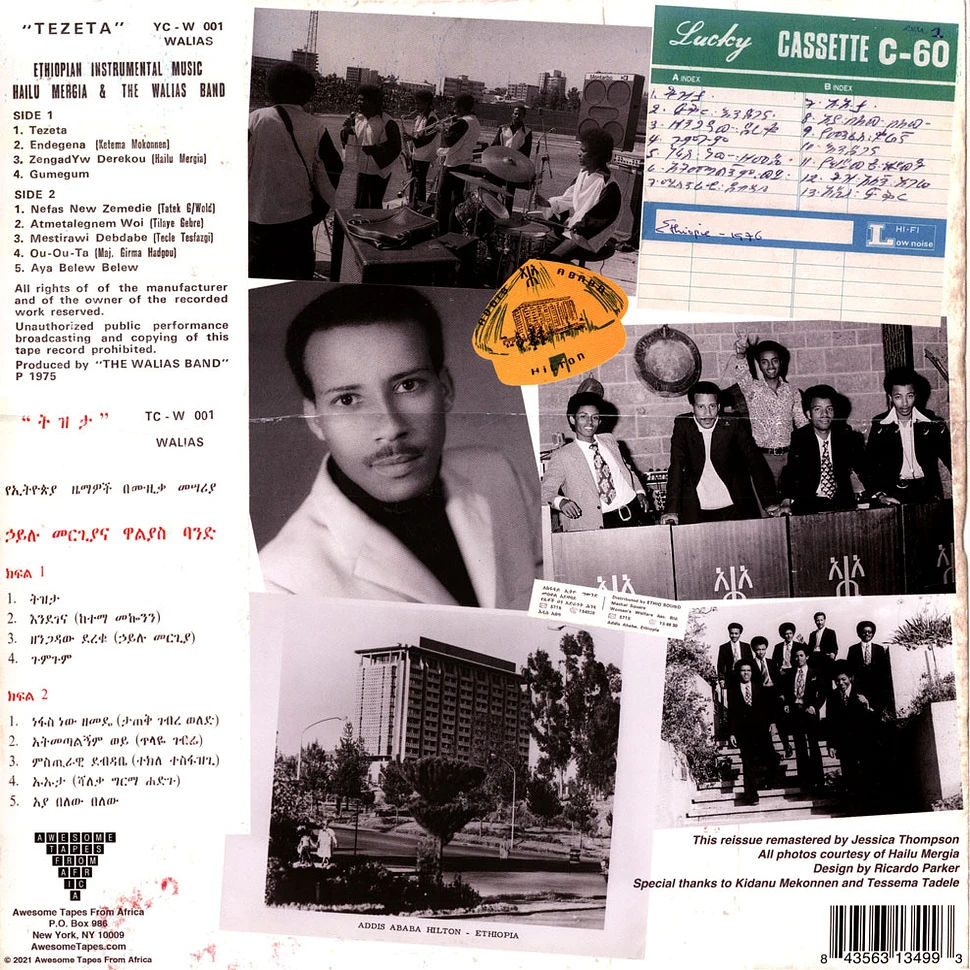 Hailu Mergia & The Walias Band - Tezeta