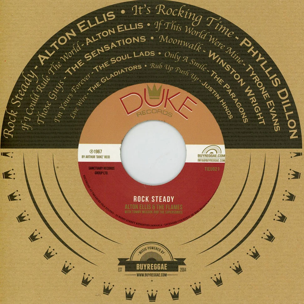 Alton Ellis & The Flames / Phyllis Dillon - Rock Steady, It's Rocking Time