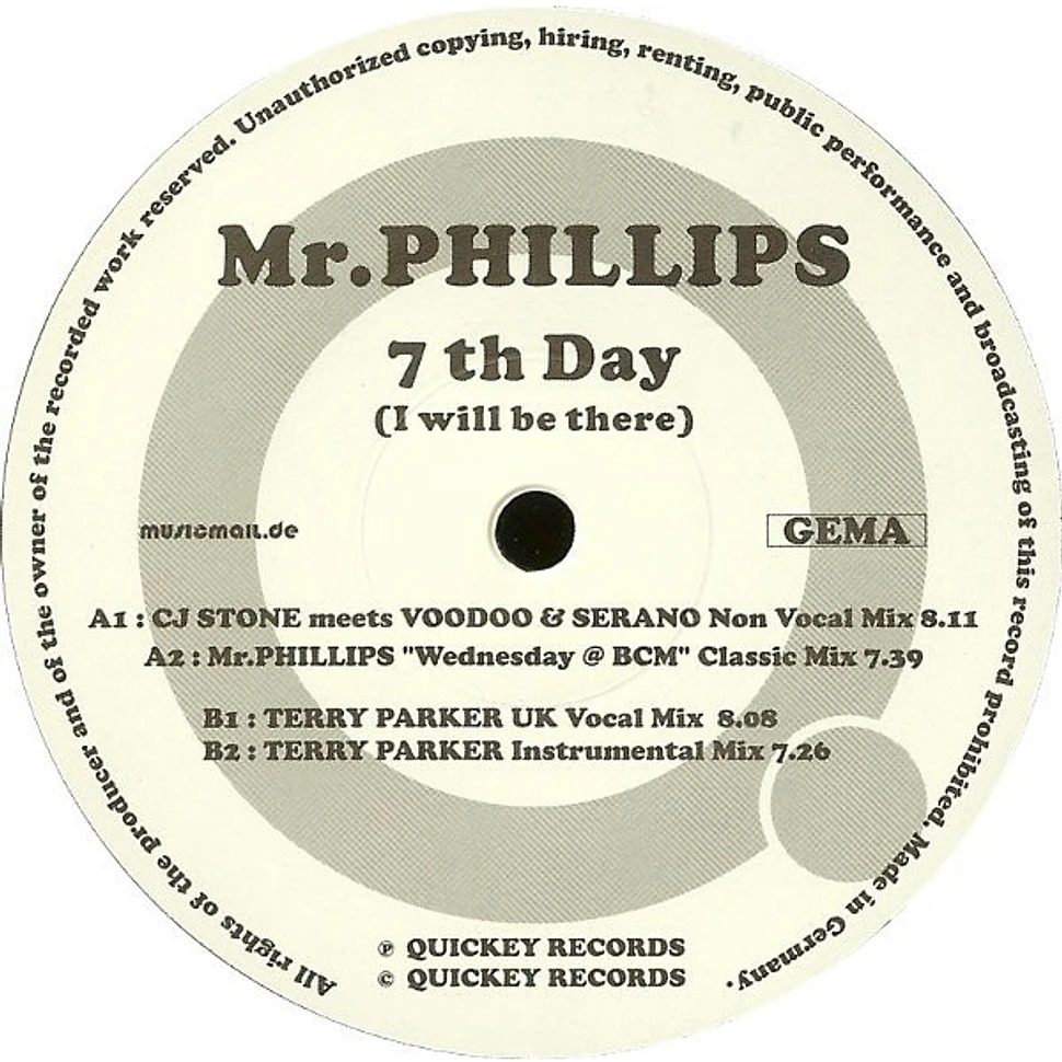 Mr. Phillips - 7th Day (I Will Be There) (2003 Mixes)