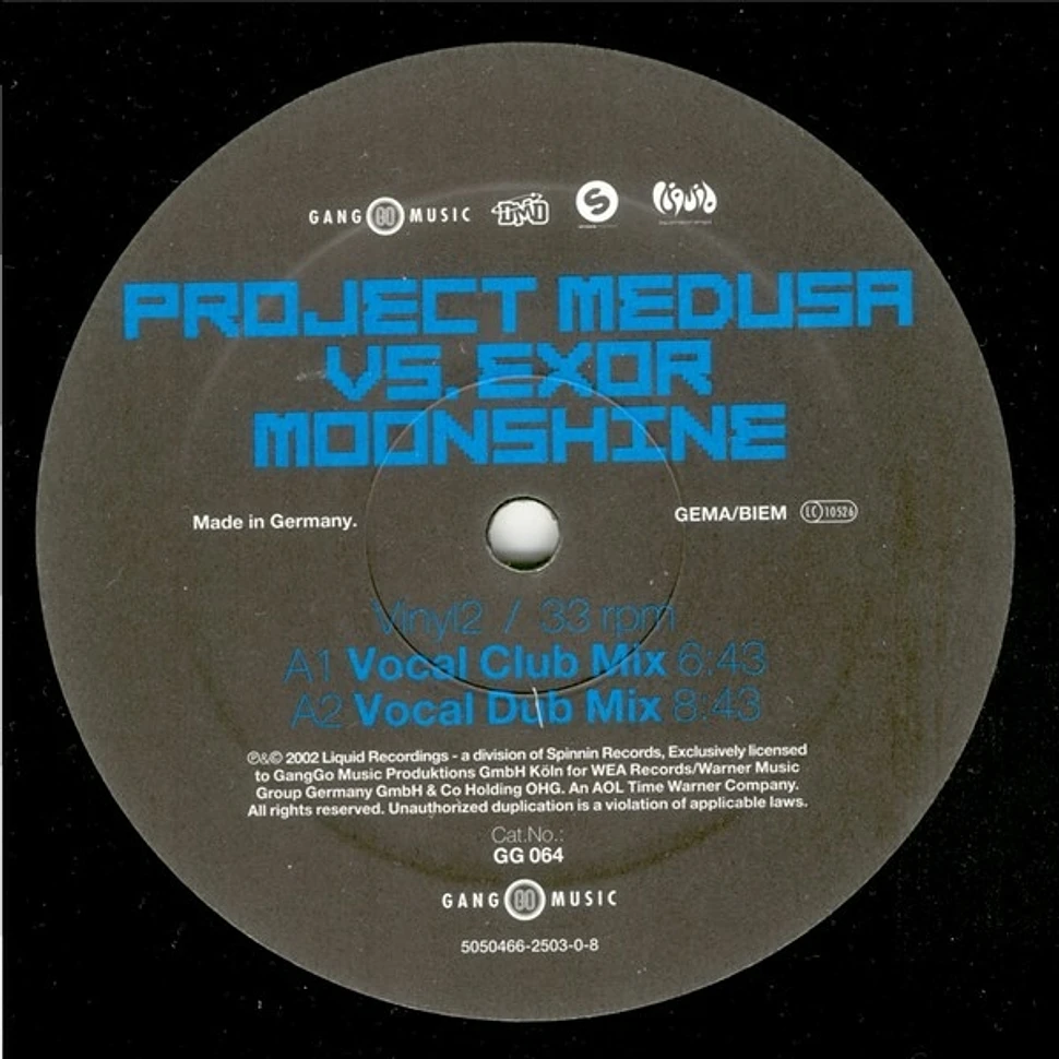 Project Medusa vs. Exor - Moonshine - Vinyl 2x12