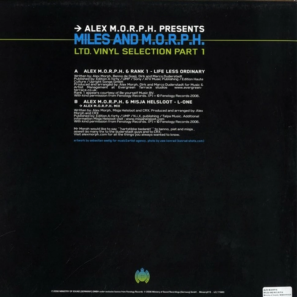 Alex M.O.R.P.H. - Miles And M.O.R.P.H. (LTD. Vinyl Selection Part 1)