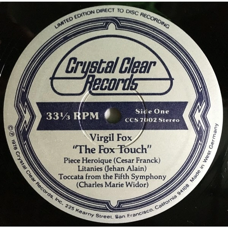 Virgil Fox - The Fox Touch Volume Two