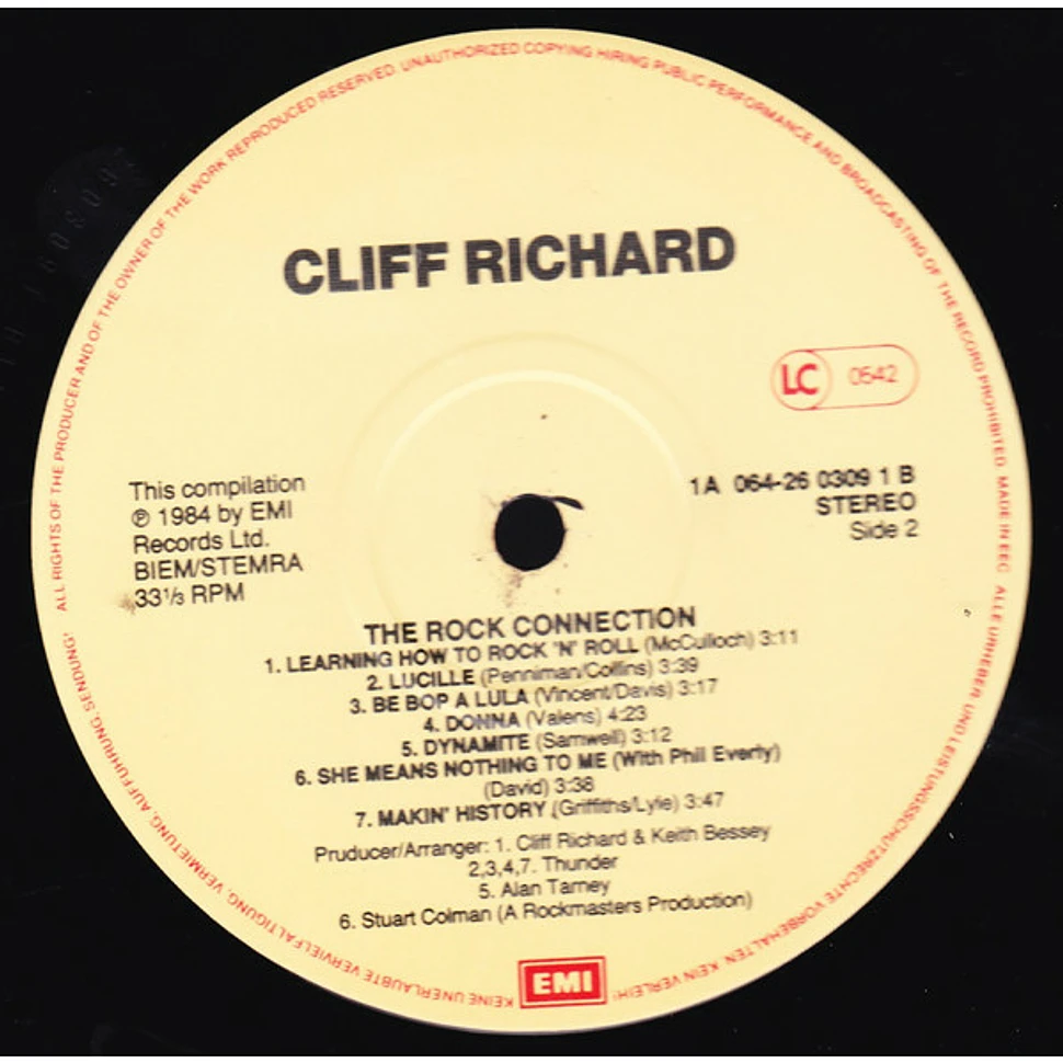 Cliff Richard - The Rock Connection