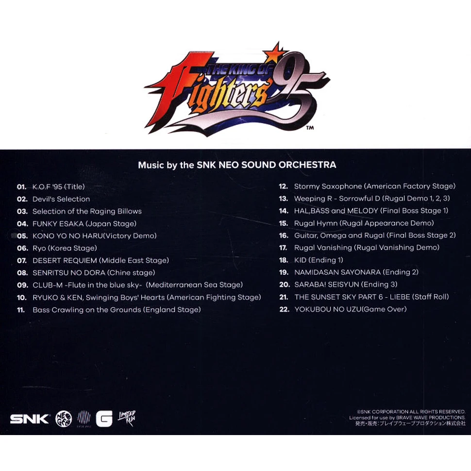 SNK Neo Sound Orchestra - OST The King Of Fighters '95 - The Definitive Soundtrack