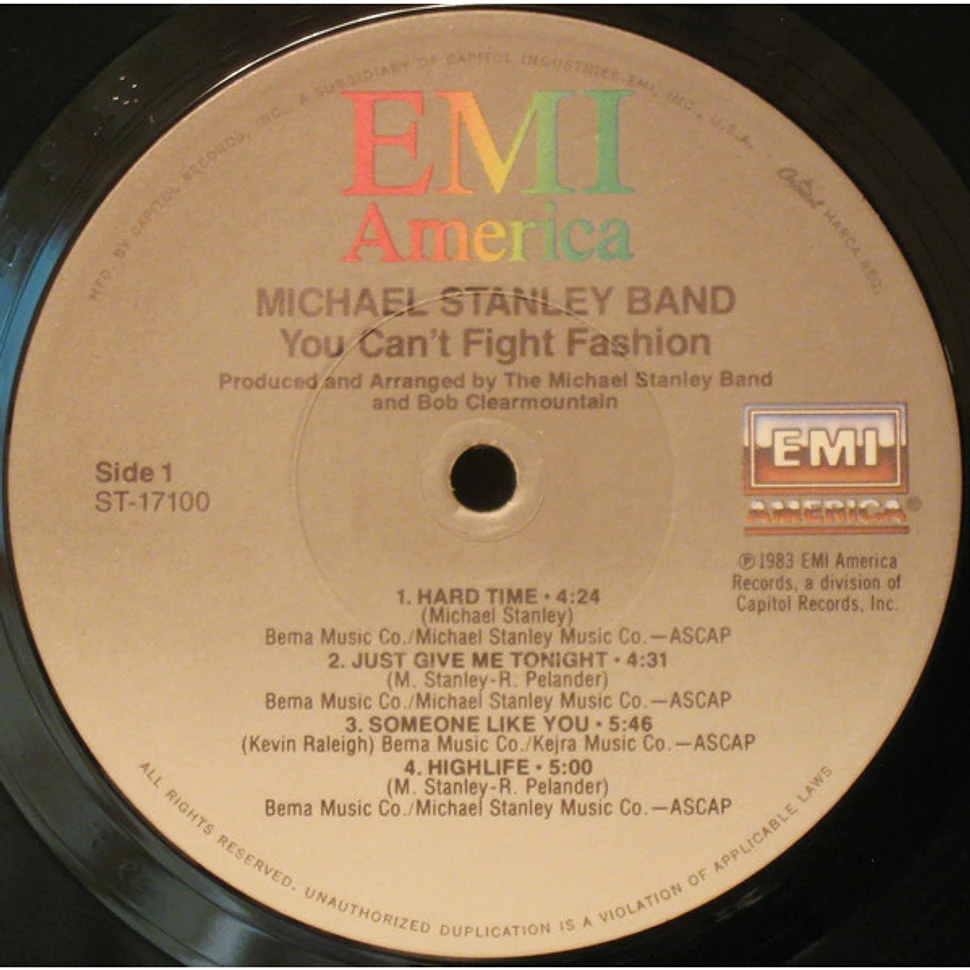 Michael Stanley Band - You Can't Fight Fashion