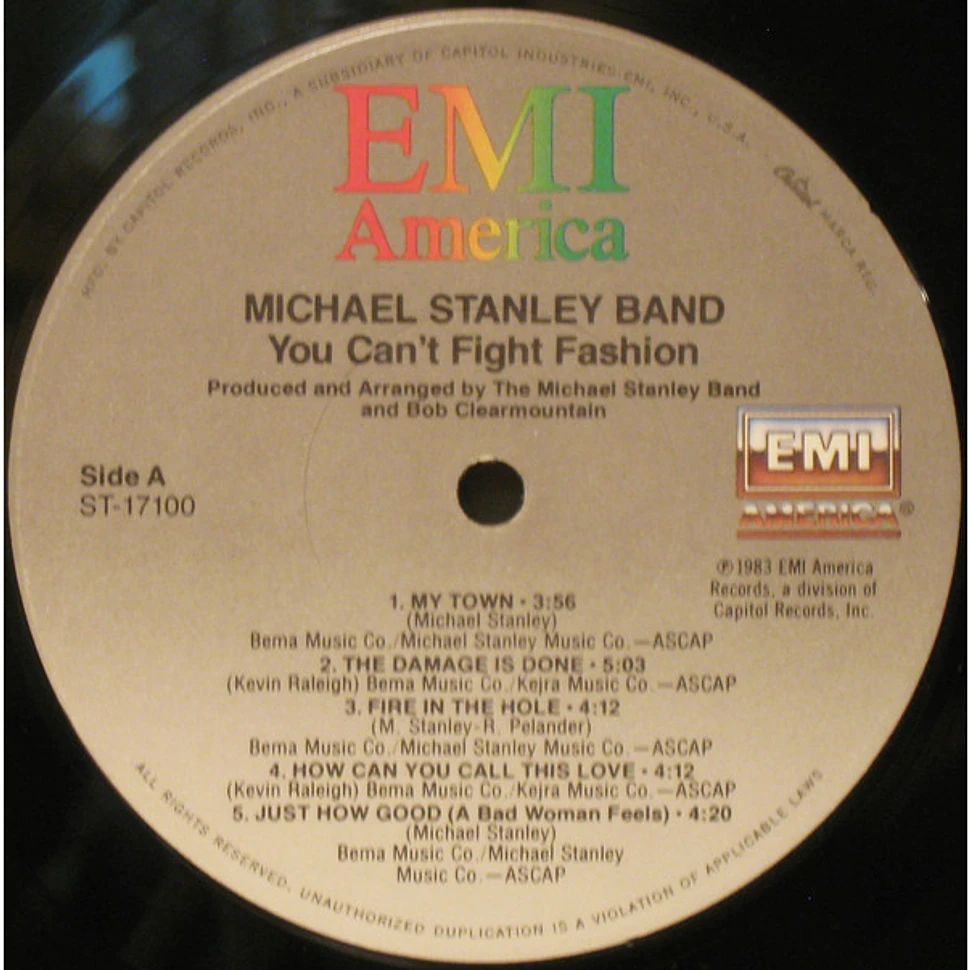 Michael Stanley Band - You Can't Fight Fashion