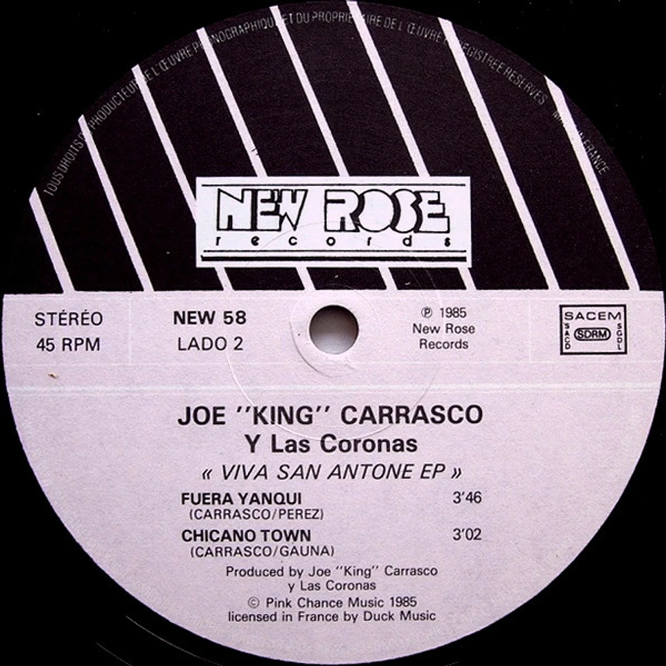 Joe King Carrasco & The Crowns - Viva San Antone E.P