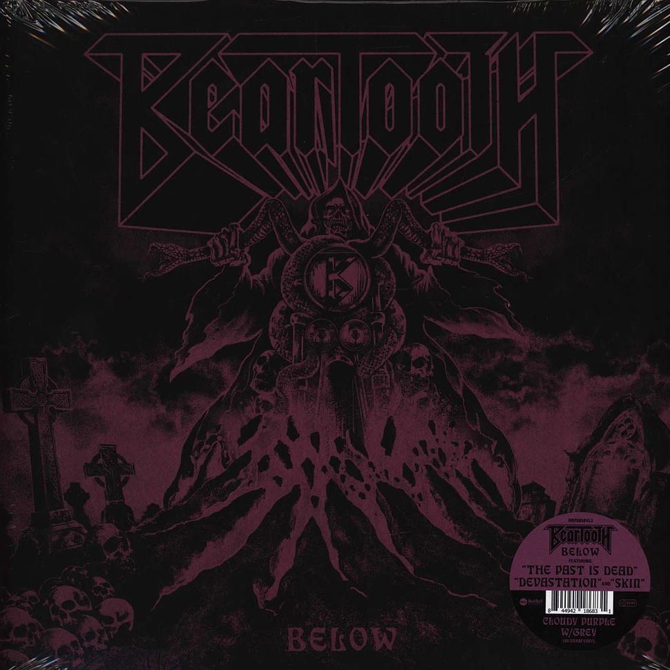 Beartooth - Below Grey W / Purple Clouds Vinyl Edition