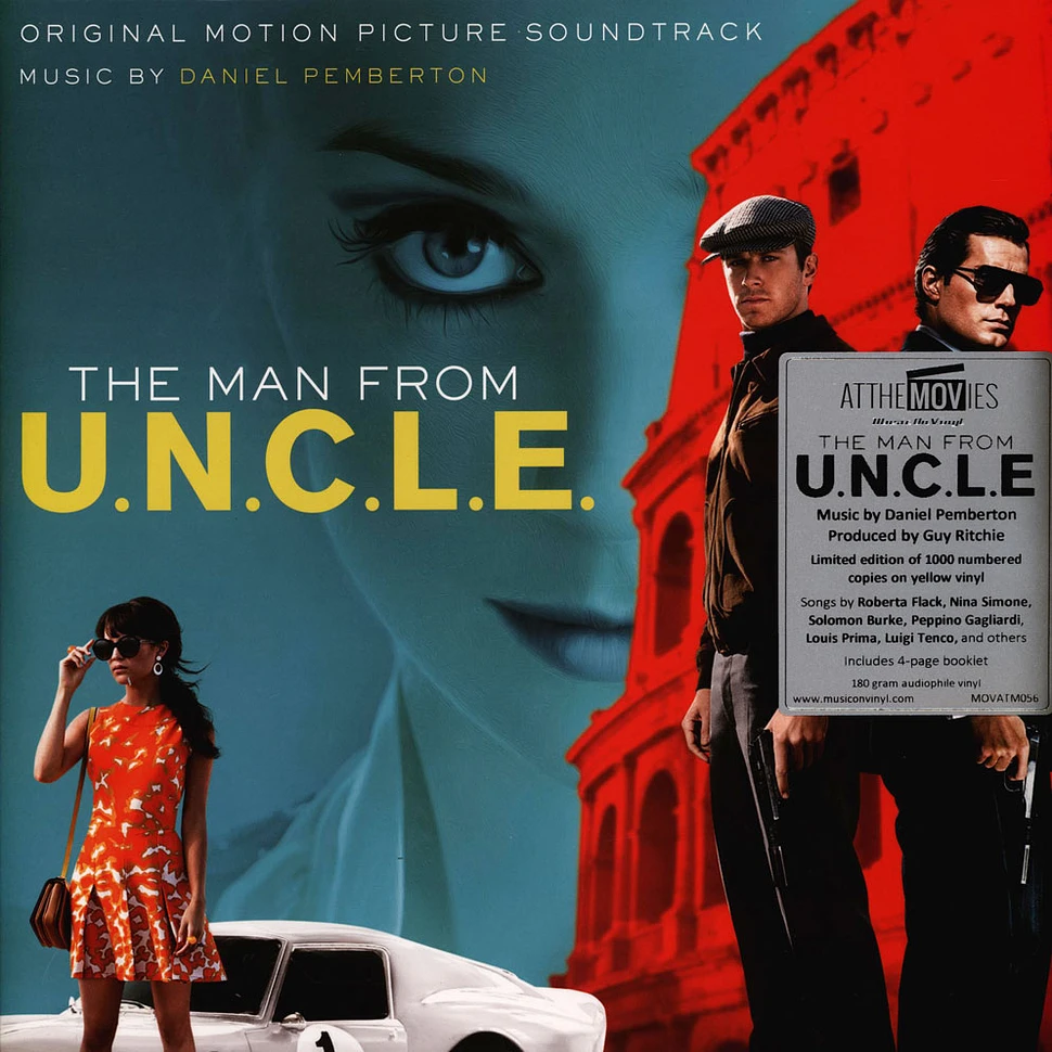 V.A. - OST Man From U.N.C.L.E. Yellow Vinyl Edition