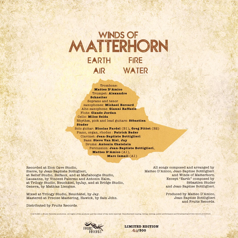 Winds Of Matterhorn - Winds Of Matterhorn