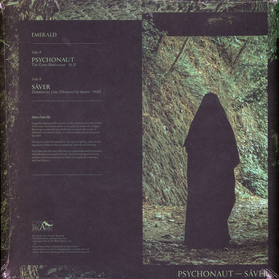 Psychonaut / Saver - Emerald - Split Album