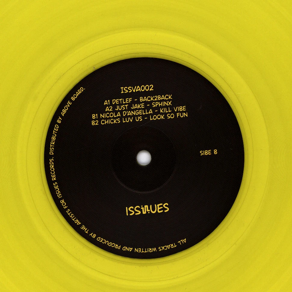 V.A. - Issues VA 002 Transparent Yellow Vinyl Edition