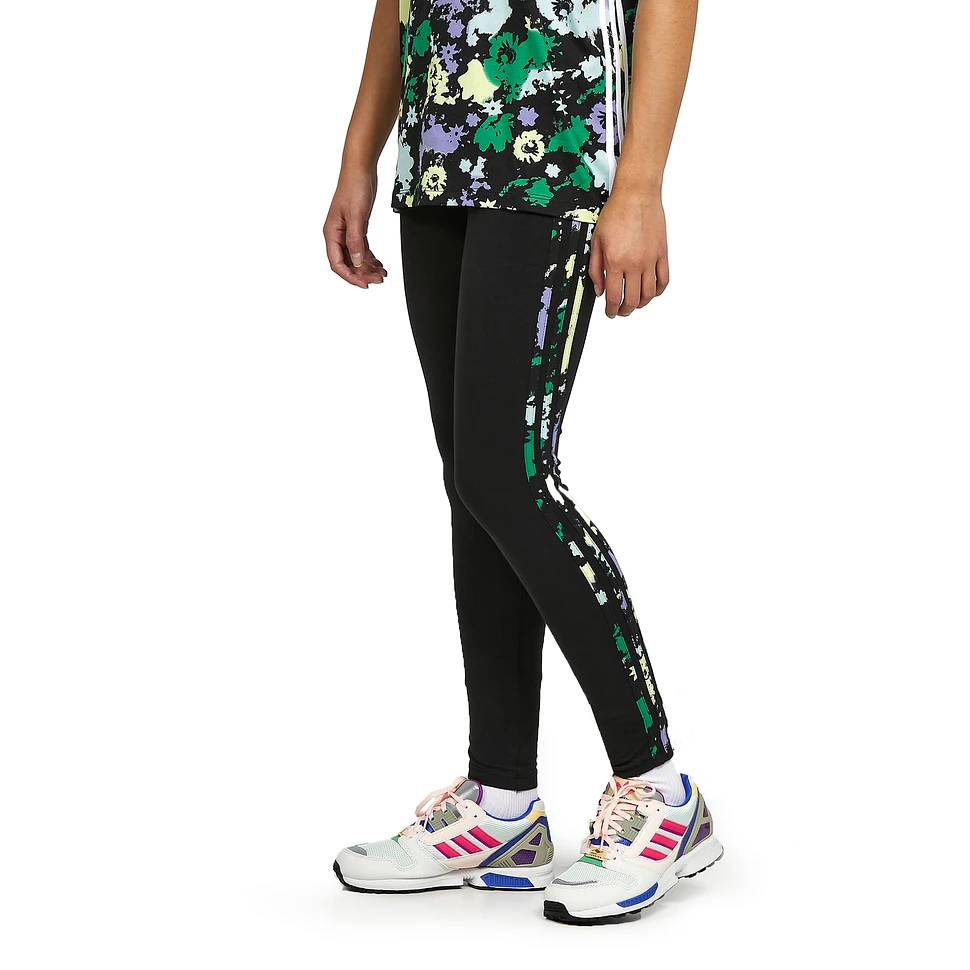 adidas - Floral 3 Stripes Tights