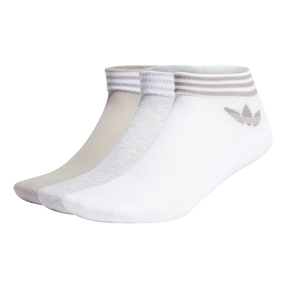 adidas - Trefoil Ankle Sock (3 Pack)