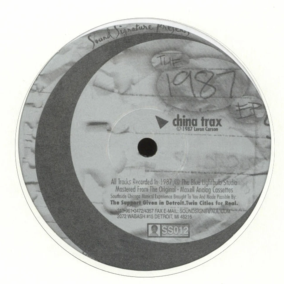 Leron Carson / Theo Parrish - The 1987 EP