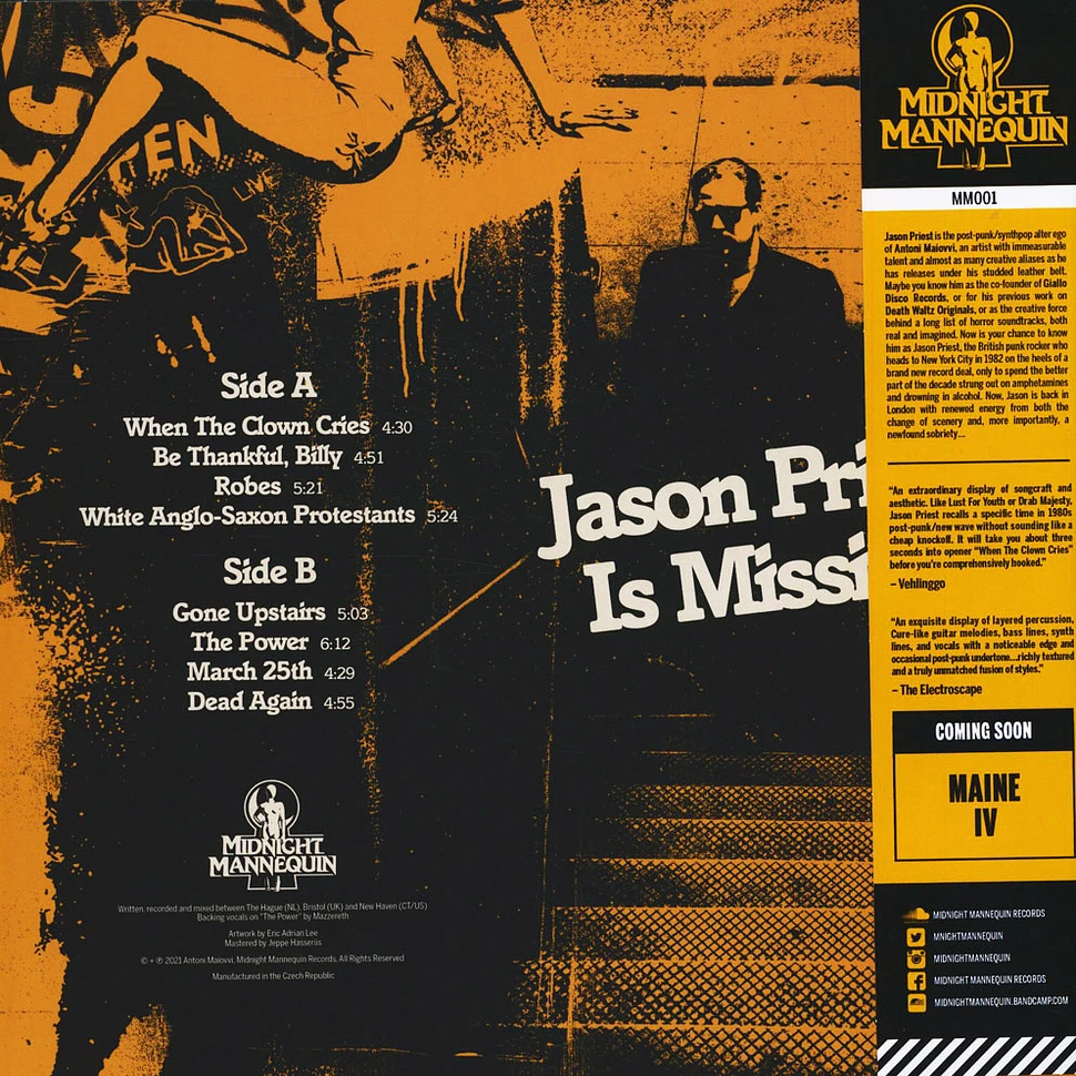 Jason Priest - Jason Priest Is Missing