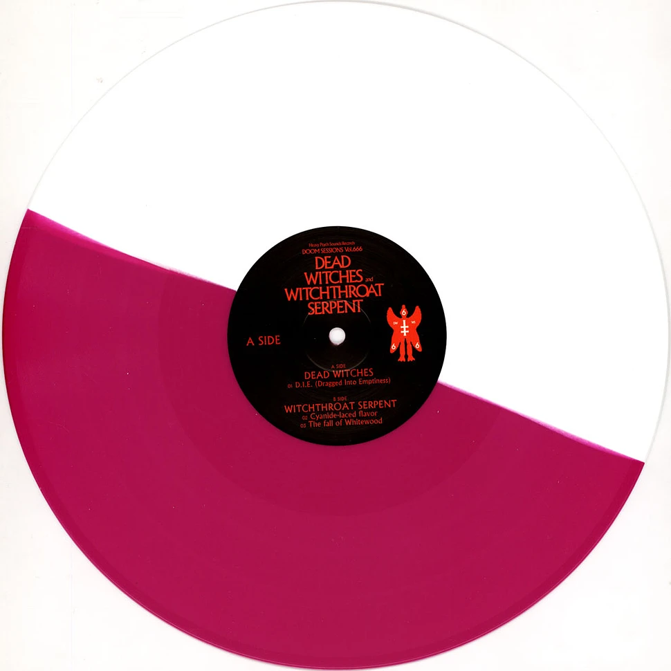 Dead Witches / Witchthroat Serpent - Doom Sessions Volume 666 White/Purple Vinyl Edition