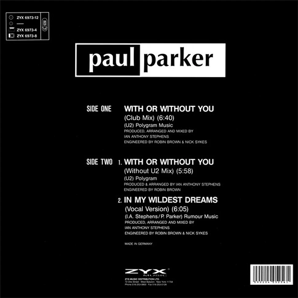 Paul Parker - With Or Without You