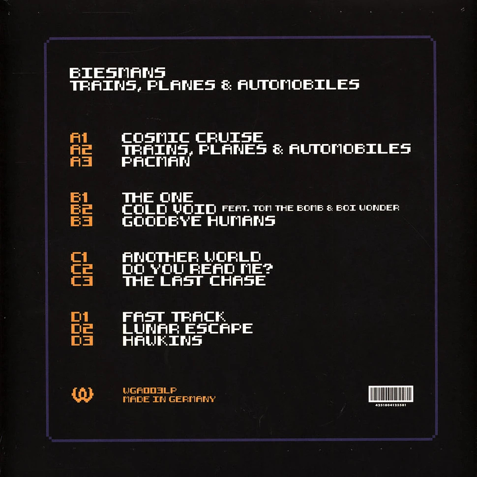 Biesmans - Trains, Planes & Automobiles Black & Yellow Vinyl Edition