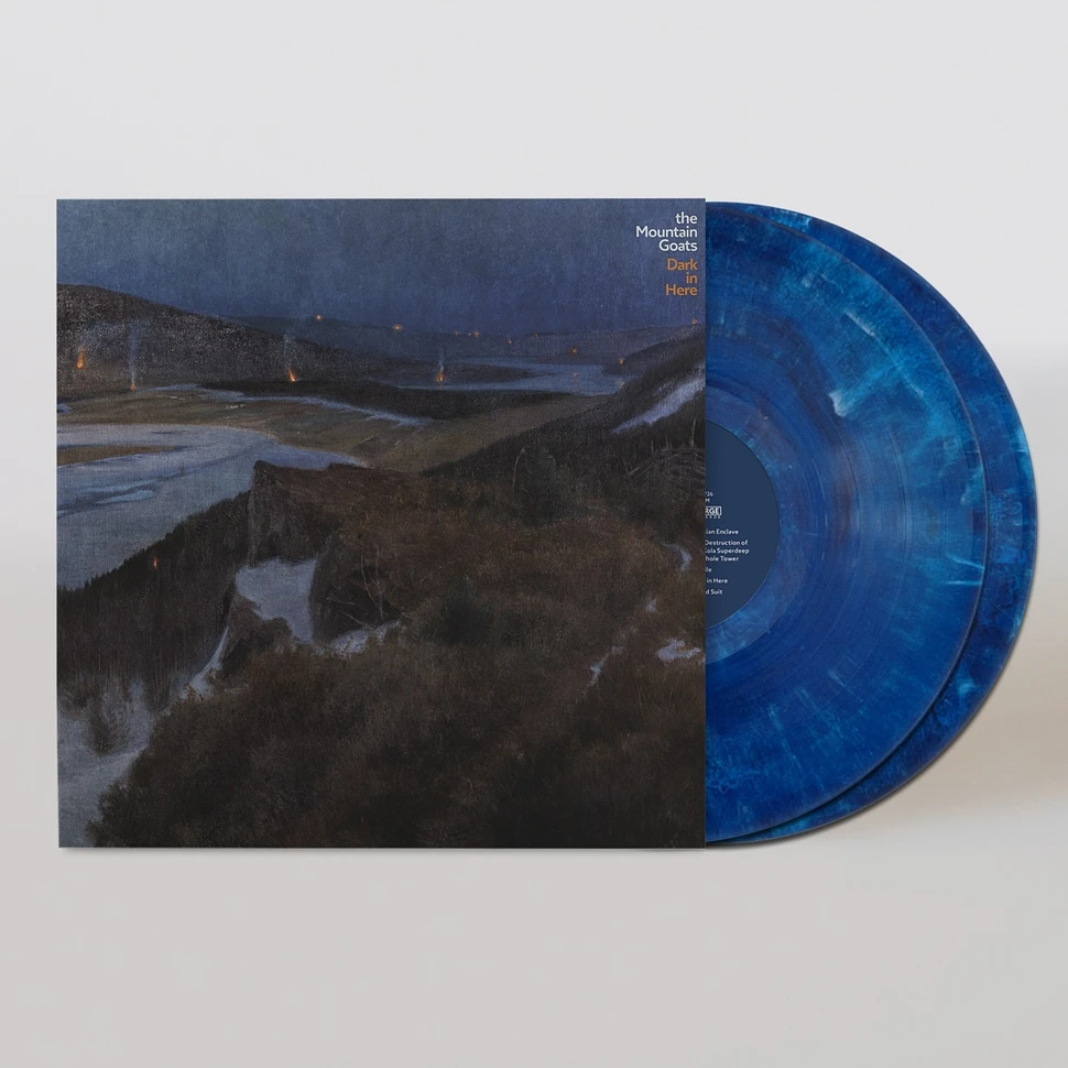 The Mountain Goats - Dark In Here Blue Vinyl Edition