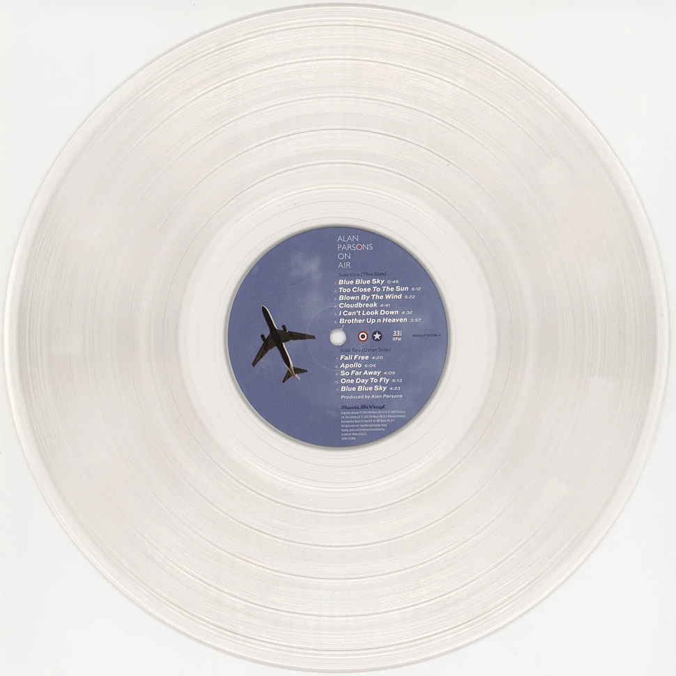 Alan Parsons - On Air Transparent Vinyl Edition