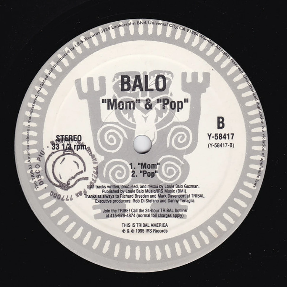 Louie "Balo" Guzman - Only You / Mom & Pop