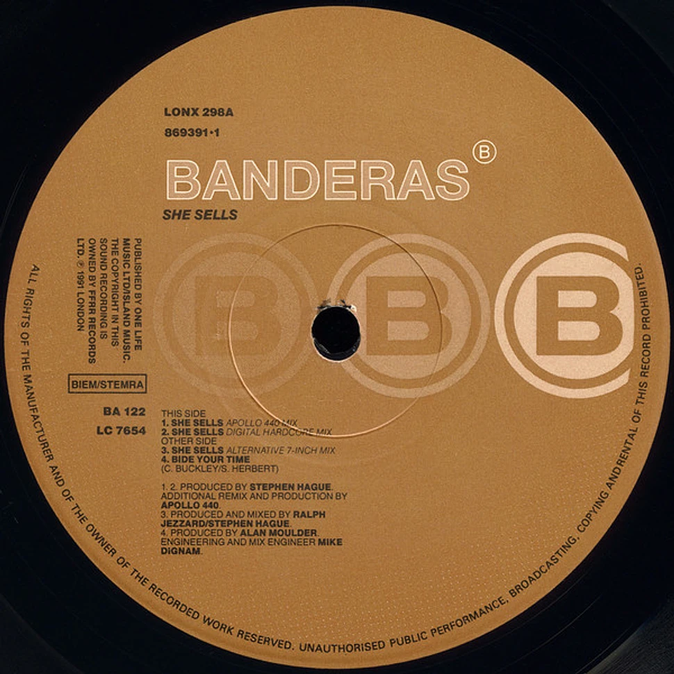 Banderas - She Sells