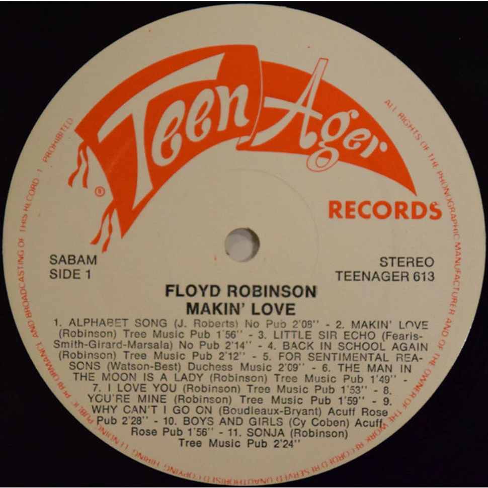 Floyd Robinson - Makin' Love
