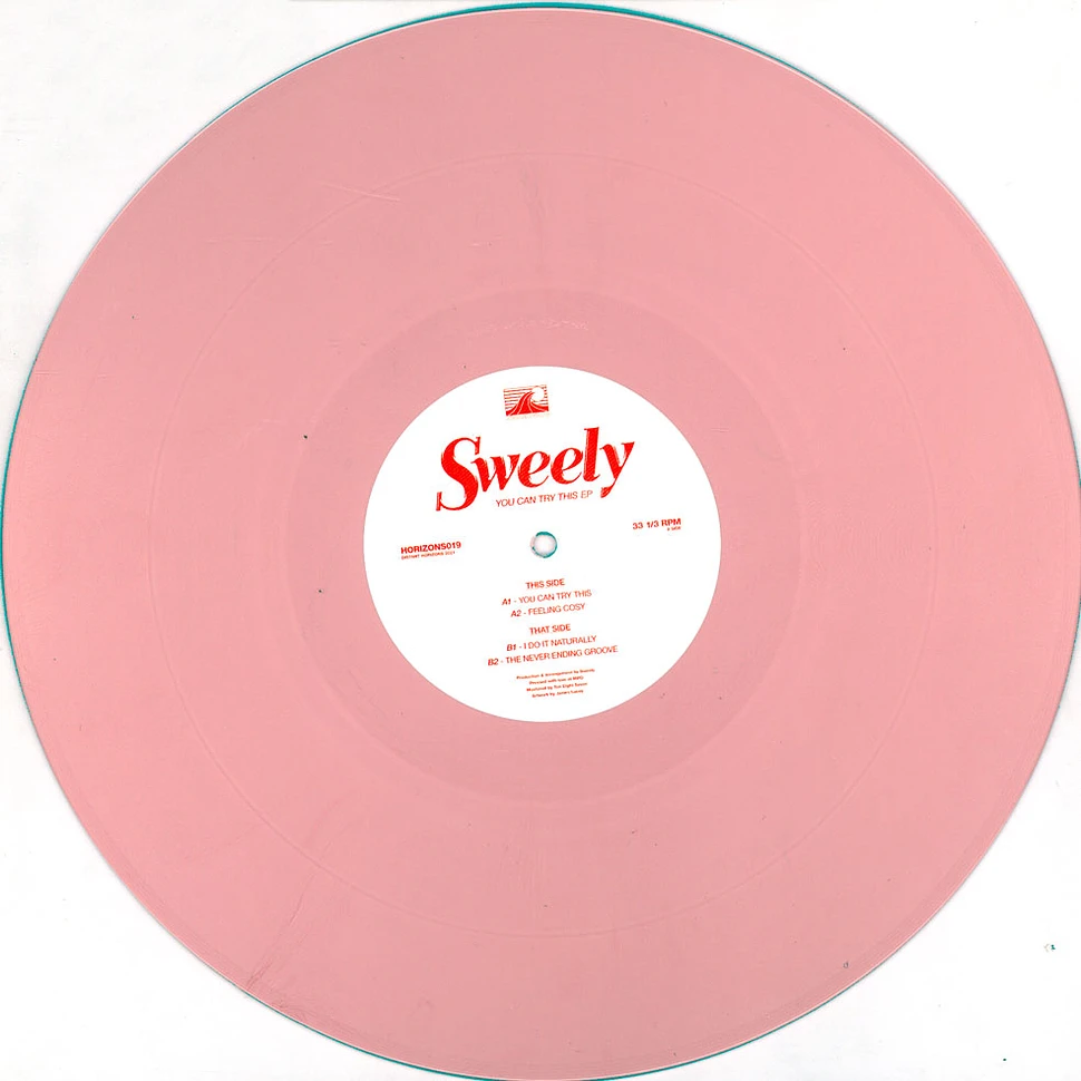 Sweely - You Can Try This EP Red Marbled Vinyl Edition 2023 Repress