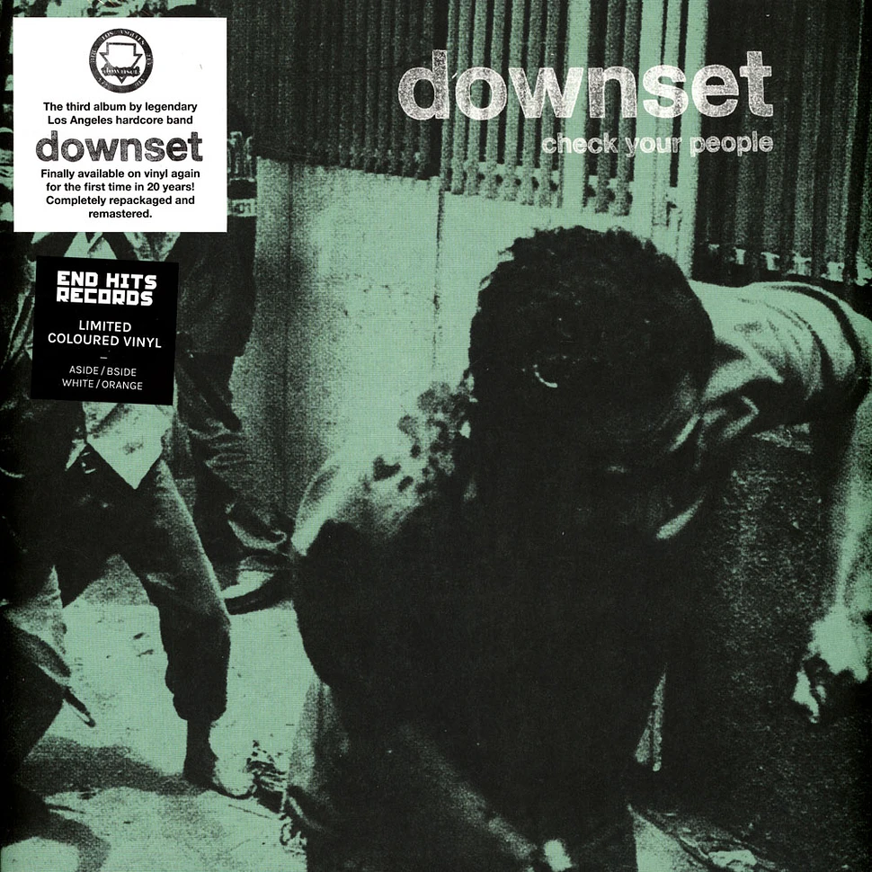 Downset - Check Your People White / Orange Vinyl Edition