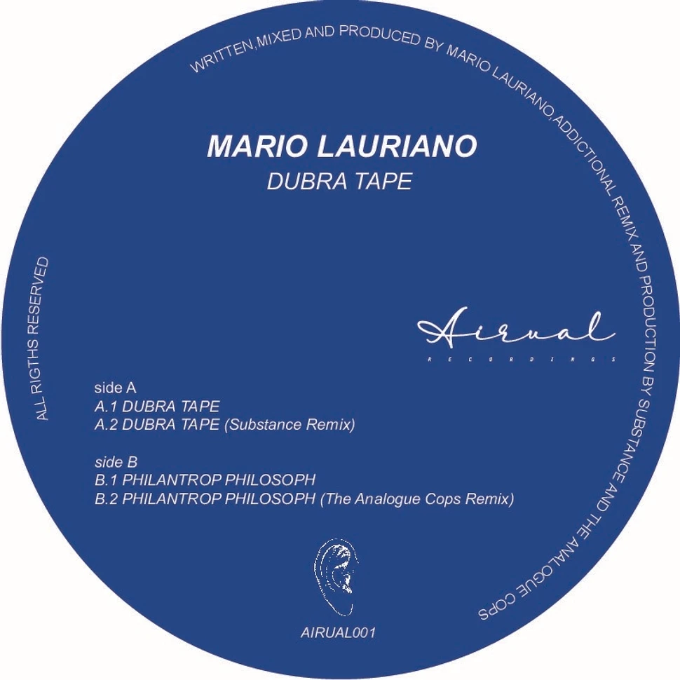 Mario Lauriano - Dubra Tape Substance Remix
