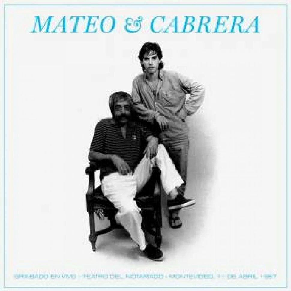 Eduardo Mateo & Fernando Cabrera - Grabado En Vivo - Teatro Del Notariado, Montevideo, 1987