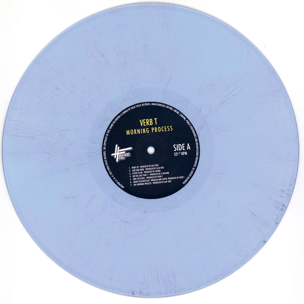 Verb T - Morning Process Blue Vinyl Edition