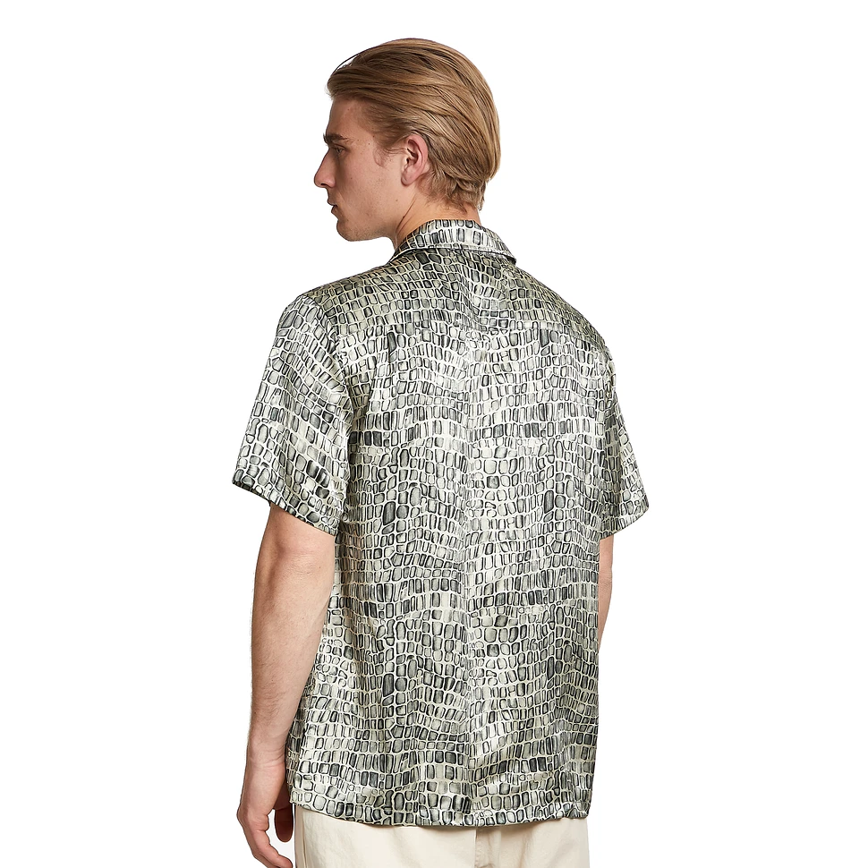 Stüssy - Croc Pattern Silk Shirt