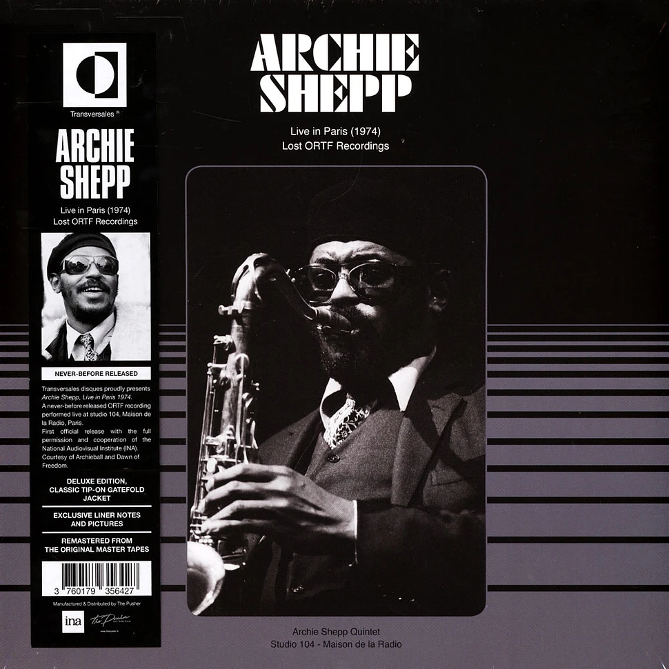 Archie Shepp - Live In Paris 1974 - Lost Ortf Recordings