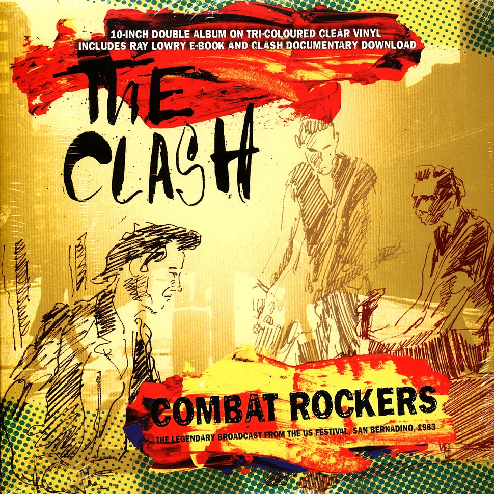 The Clash - Combat Rockers Tri-Colored Vinyl Edition