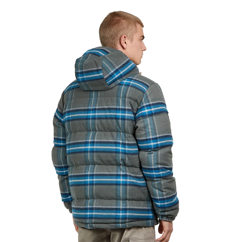 The North Face - Sierra Down Wool Parka (Thyme Large Bold Shadow