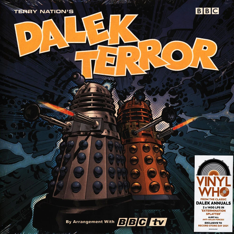 V.A. - Doctor Who Terry Nation's Dalek Terror Splatter Record Store Day 2021 Edition